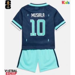 Duitsland Jamal Musiala #10 Uit tenue Kids WK 2026 Korte Mouw (+ Korte broeken)